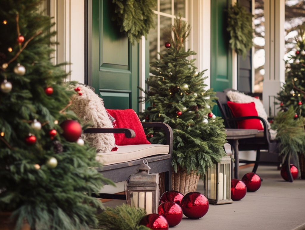 How to Decorate Front Porch for Christmas: Magical Transformation Ideas | DIGIBUDDHA