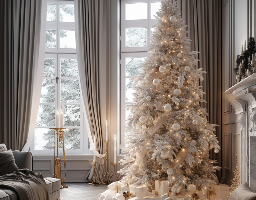 How to Decorate a White Christmas Tree: A Whimsical Winter Wonderland Guide | DIGIBUDDHA