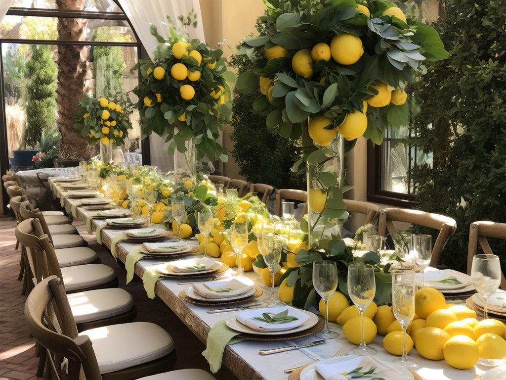 Lemon Themed Bridal Shower: Bursting With Lucious Color | DIGIBUDDHA