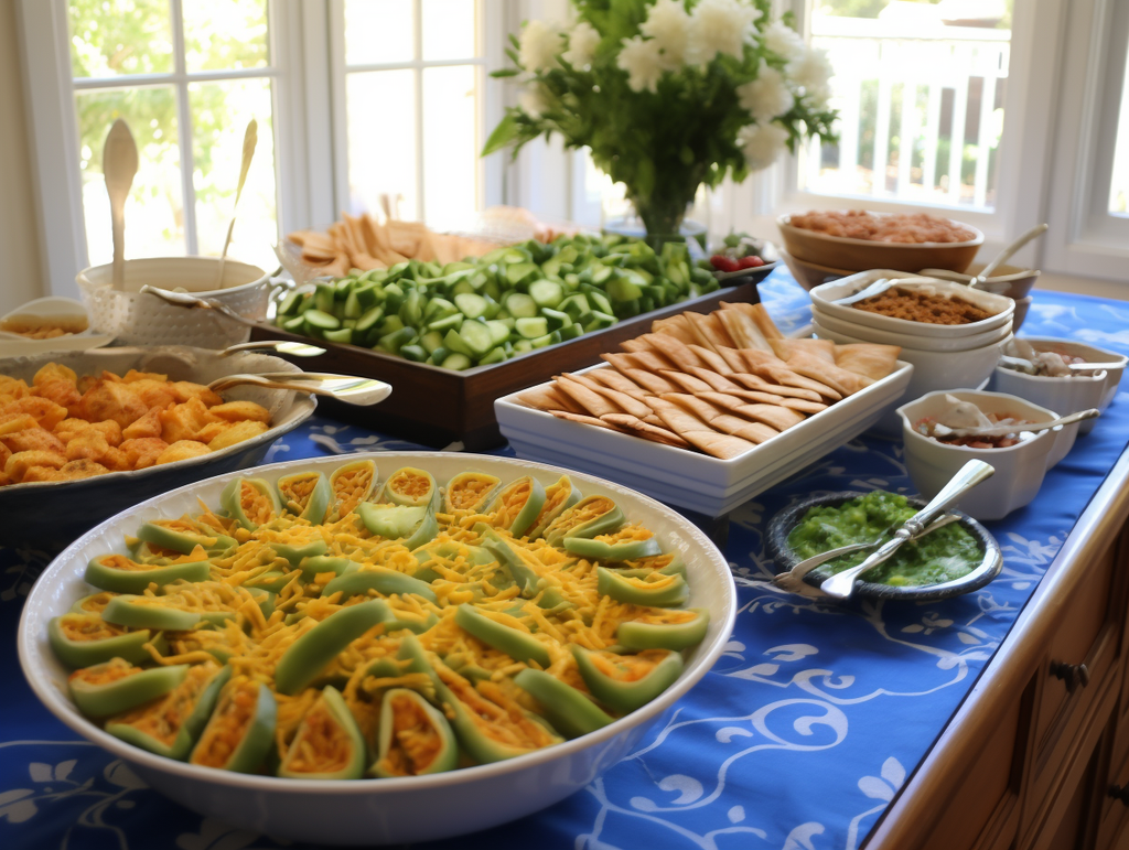 Mamma mia dinner set up  Bridal shower brunch decorations, Mamma