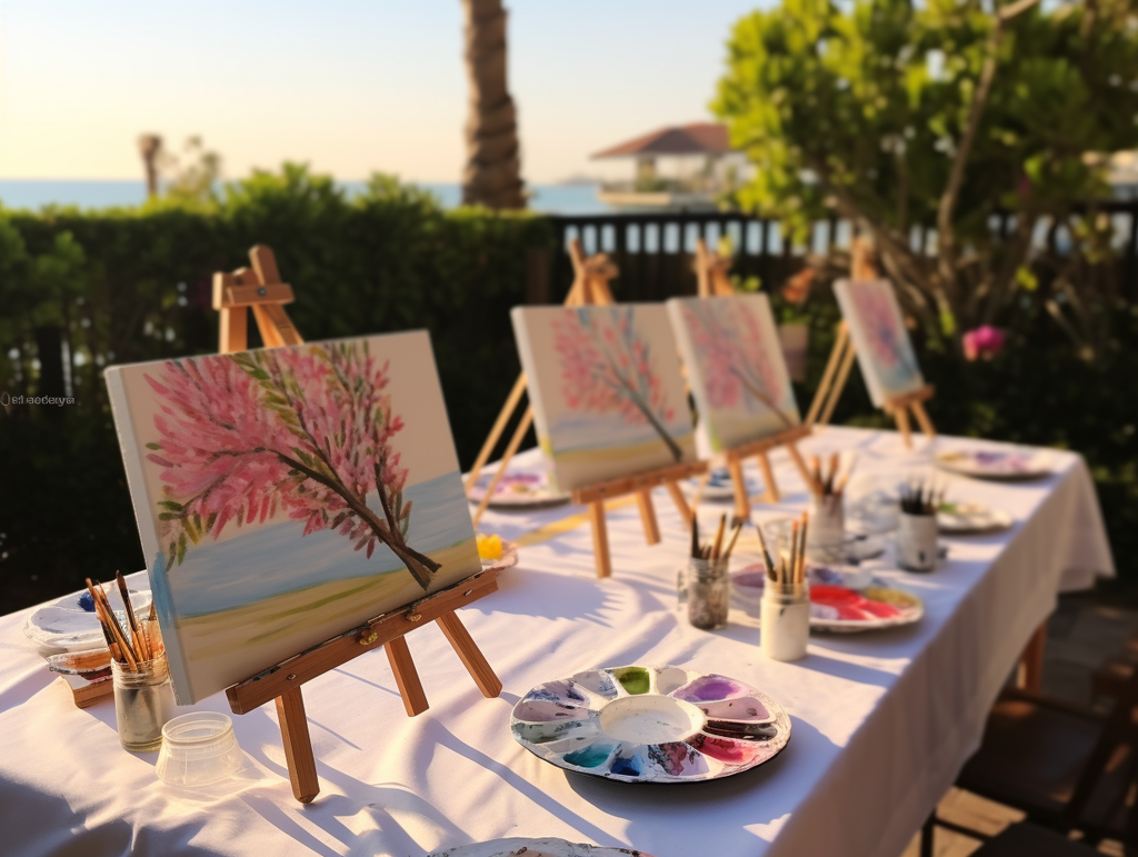 Paint and Sip Bridal Shower Ideas: A Fun Bridal Bash | DIGIBUDDHA