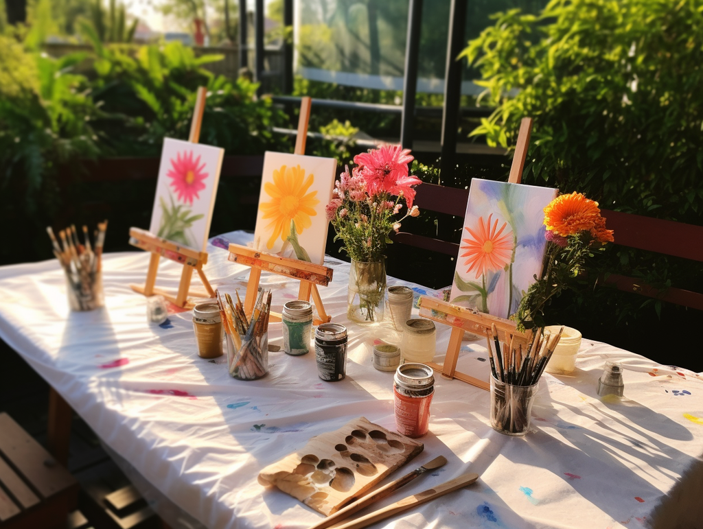 Paint and Sip Bridal Shower Ideas: A Fun Bridal Bash | DIGIBUDDHA