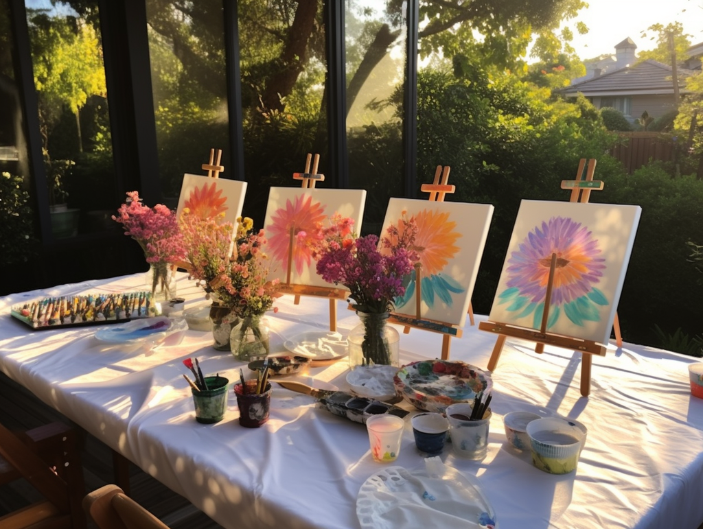 Paint and Sip Bridal Shower Ideas: A Fun Bridal Bash | DIGIBUDDHA