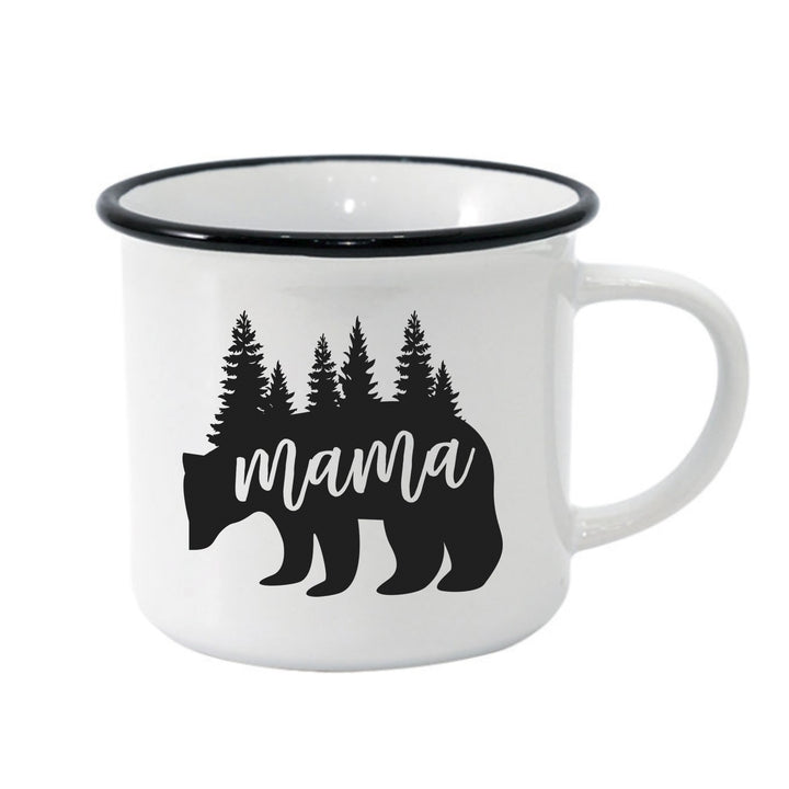 Papa Bear Design Camping Coffee Mug