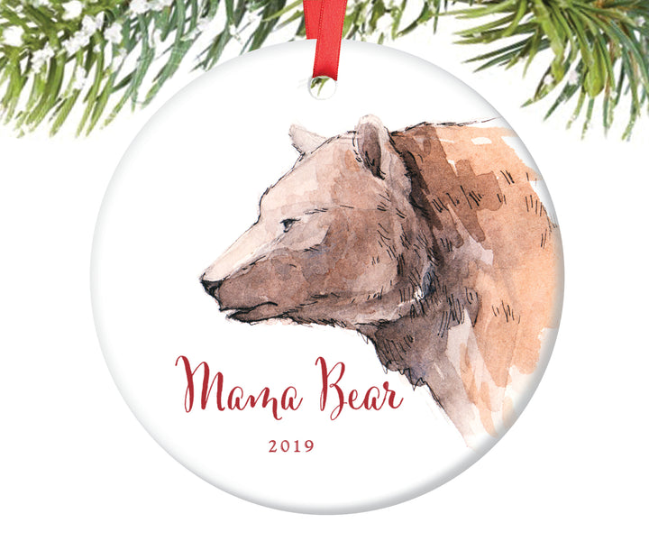 Papa Bear Ornament, Mama Bear First Christmas Ornament