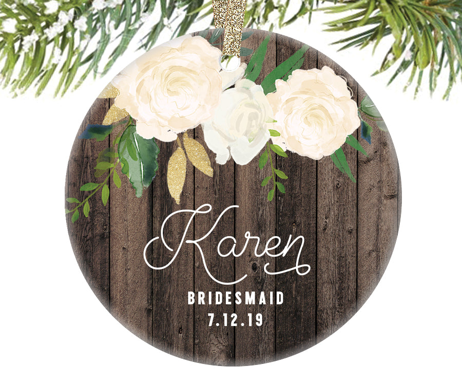 bridesmaid ornament