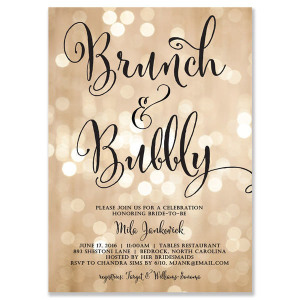 Featured image of post Brunch And Bubbly Birthday Invitations Starting as low as 1 70 you can start with a brunch and bubbly invitation design and customize it with your text and images