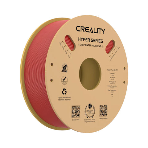 Filament d'impression 3D PLA Hyper Series - CREALITY - Rouge
