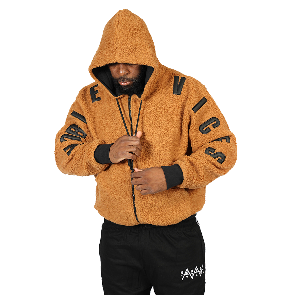 Noble Vices Teddy Bear Fleece Hoodie