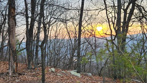 Sunrise at Milford Gap