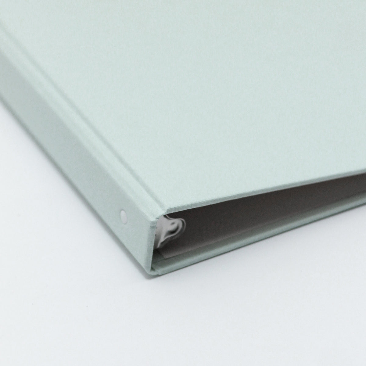 Large Photo Binder (for 4 x 6 photos) with Pastel Blue Cotton Cover