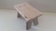 Load image into Gallery viewer, Rustic step stool
