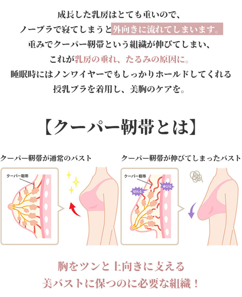 ヴェーミア授乳ブラ バストケア