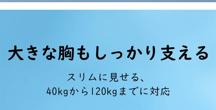 小さく見せるブラ 大きな胸も対応 veimia