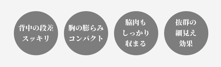 小さく見せるブラ 多機能