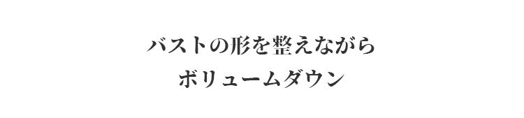 胸を小さく見せるブラ ヴェーミア 柔らかいカップ