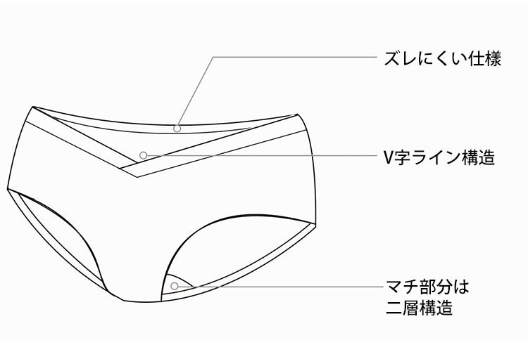 マタニティショーツ デザイン