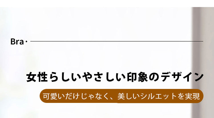 胸を小さく見せるブラ やさしい印象を与える Veimia