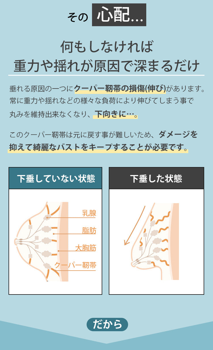 ヴェーミアナイトブラ 美胸キープ