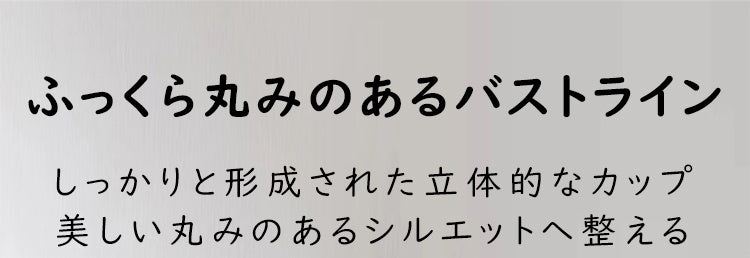 フルカップでバストをしっかりと支えるVeimiaブラの説明テキスト