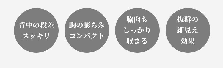 小さく見せるブラ 多機能