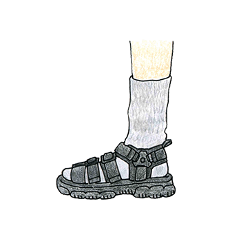 NEO BUNGY SOCKS ネオバンジー ソックスコーディネート