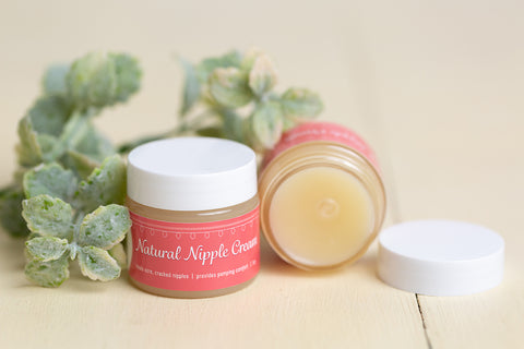 natural nipple cream to help heal clogged ducts