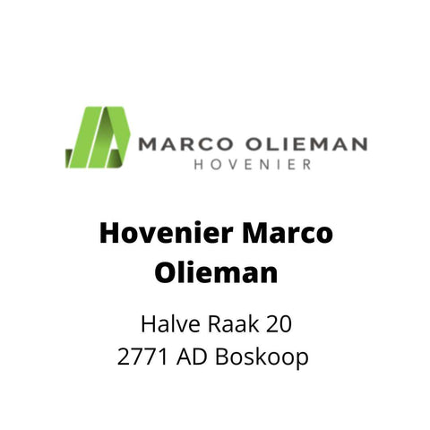Verkooppunt MY BBQ SHOP - Hovenier Marco Olieman