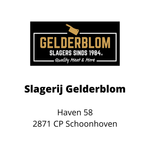Verkooppunt MY BBQ SHOP - slagerij Gelderblom Schoonhoven