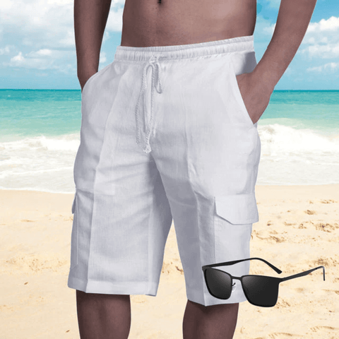 Tilo™ | Unifarbene Cargo-Shorts & Kostenlose Sonnenbrille