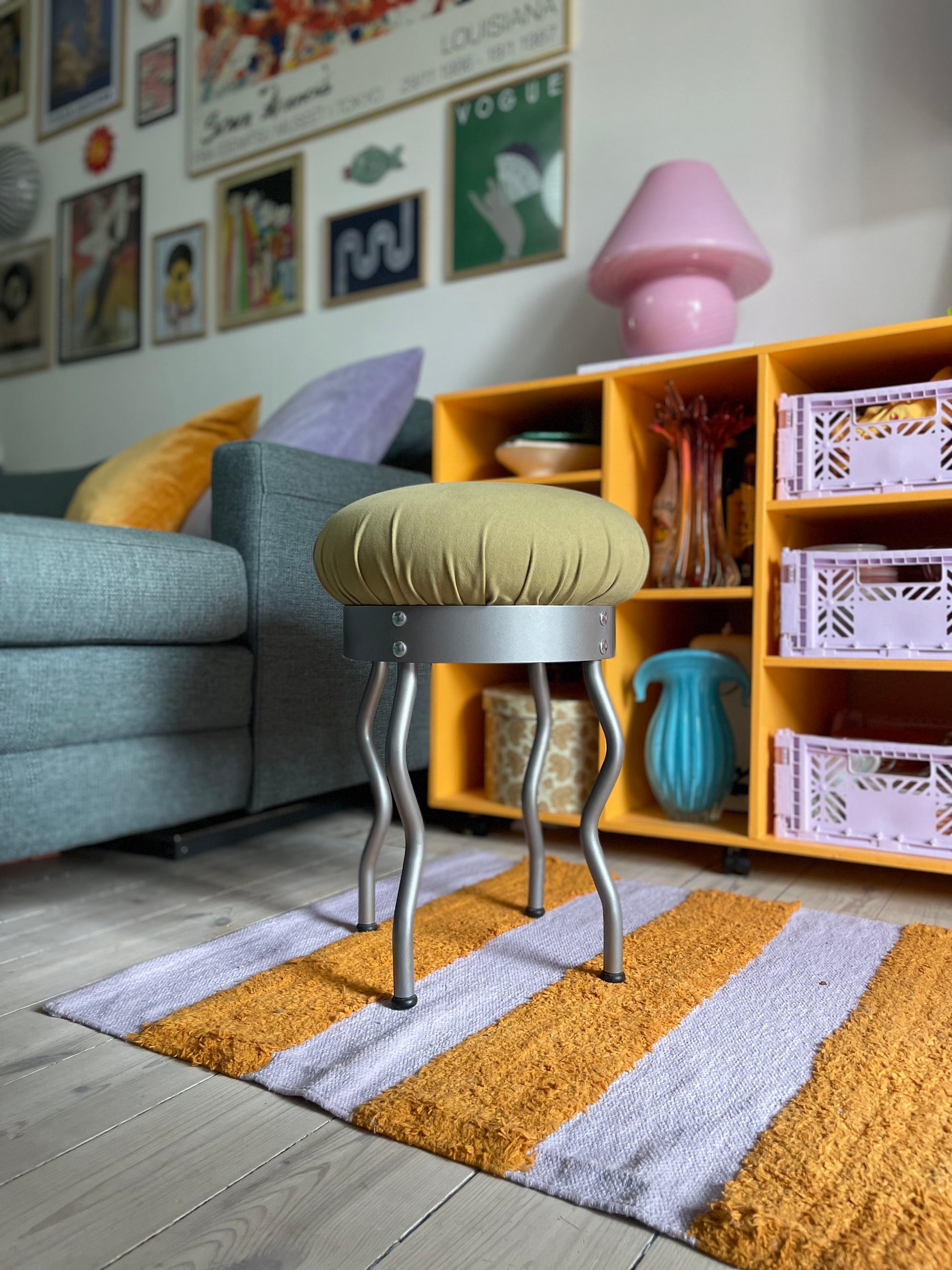 Stijg Kauwgom verlegen Vintage IKEA stool – Farveladeland