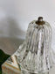 Vintage Murano bordlampe i klart glas