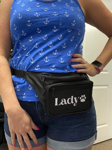 personalized fanny pack for dog owners