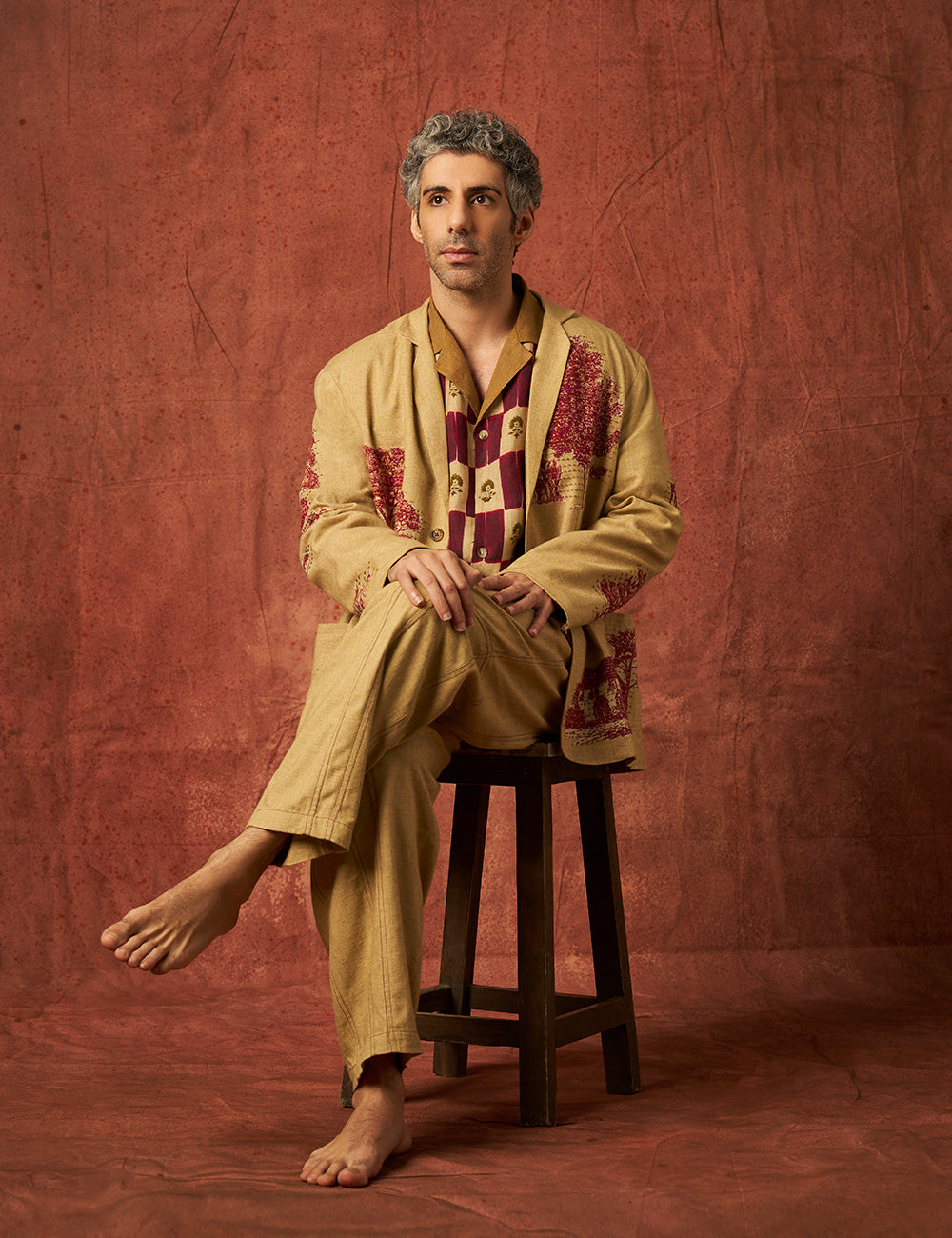 Jim sarbh in ODYSSEY BLAZER SET (SET OF 2)