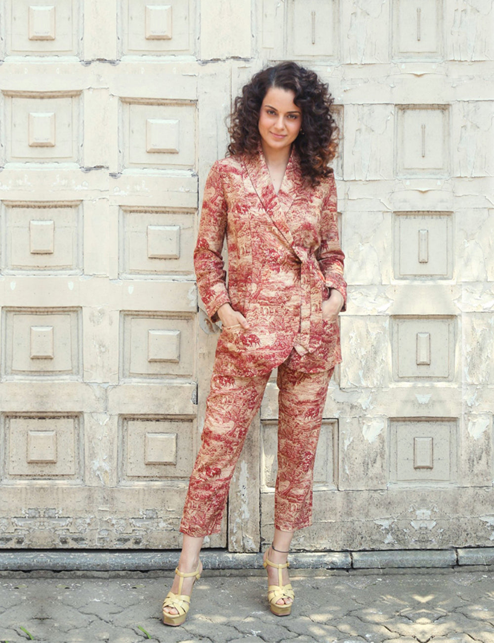 Kangana Ranaut in Shacket Set