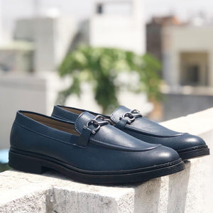 Black Chain Loafers TNL - Mr Dapper Shoes