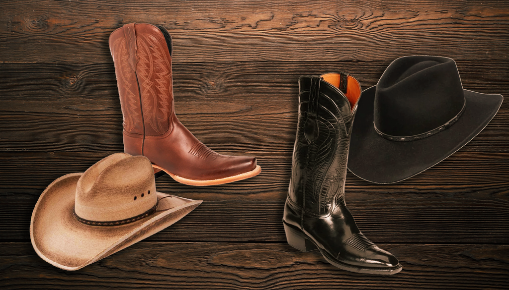 Boots Of Leather and Straw Hats