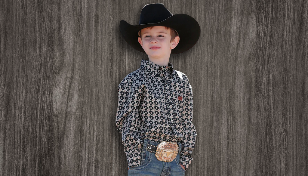 Cinch Kid's Medallion Shirt