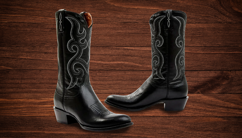 Lucchese Men's Baker Black Toe Western Boot
