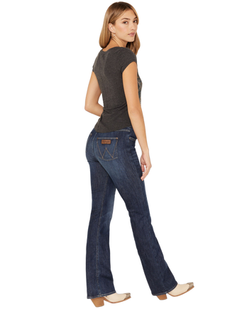Wrangler® Ladies' Ultimate Q-Baby Black Magic Jeans - Fort Brands