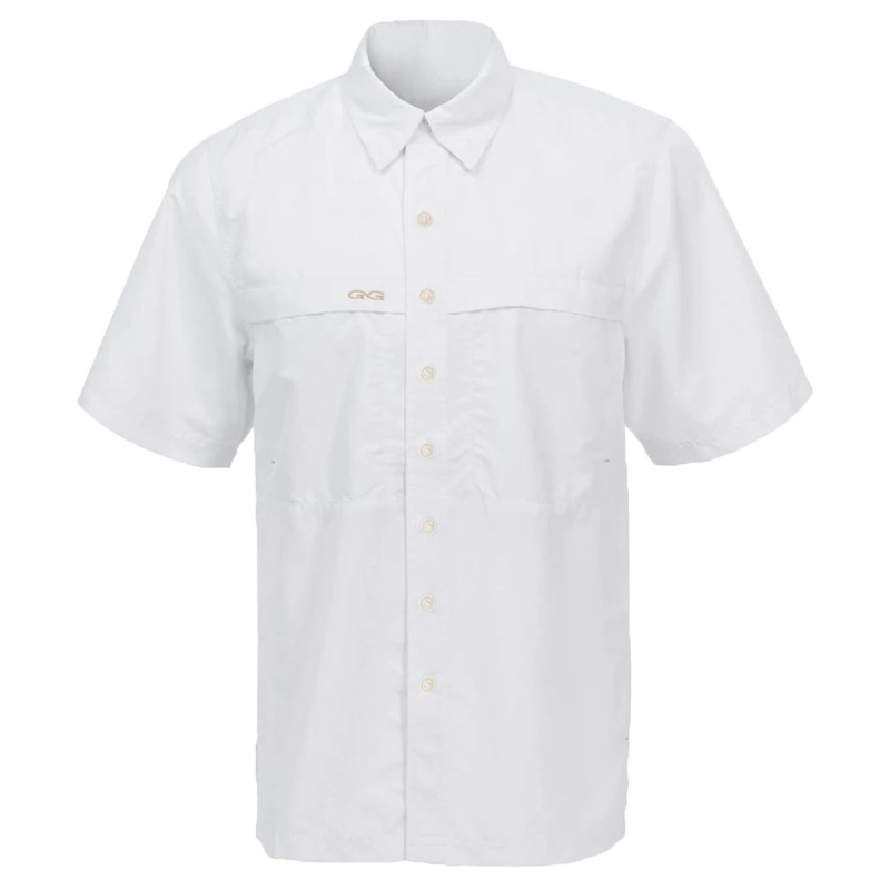 GameGuard Men's Microfiber White Shirt - Cool Comfort for Outdoor Adventures 3X
