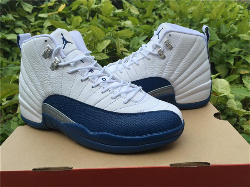 Air Jordan 12 鈥淔rench Blue鈥 Basketball Shoes 36--47