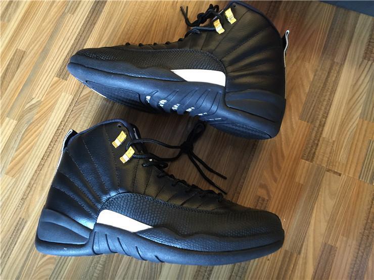 Air Jordan 12 鈥淭he Master鈥 black/white Basketball Shoes 40--47