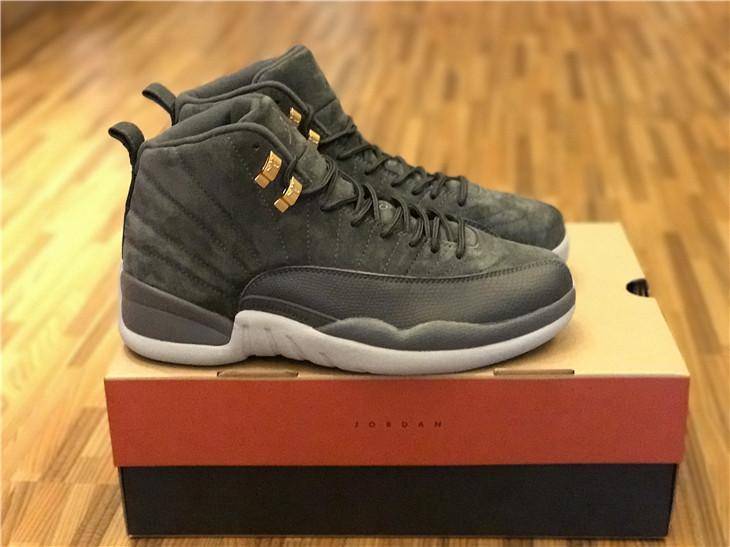 Air Jordan 12 The ash Basketball Shoes 40-47