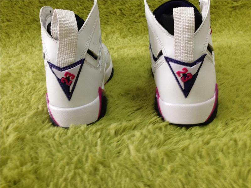 Air Jordan 7 White powder Basketball Shoes 36-40