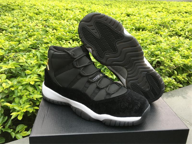 Air Jordan 11 Black Velvet 852625-652 Shoes 36-47