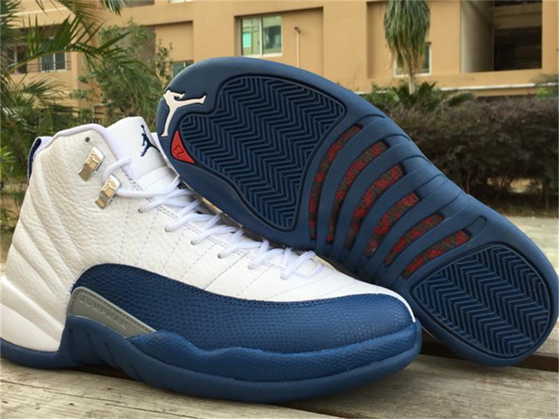 Air Jordan 12 French Blue Basketball Shoes 36-47