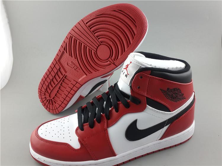 Air Jordan 1 white red Basketball Shoes 36-47