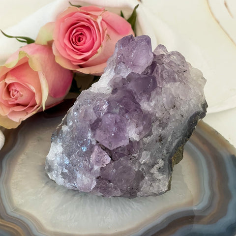 Amethyst Cluster #576-Happily Zen