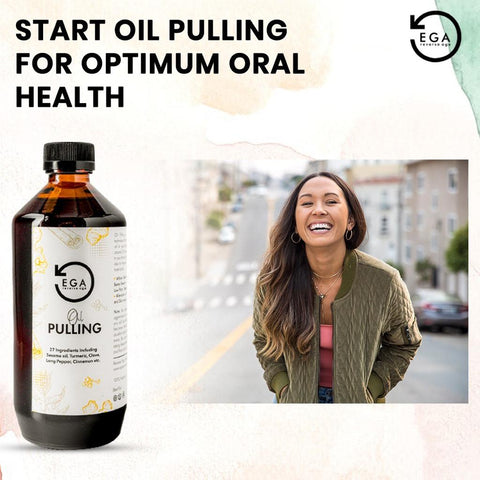 ayurvedic oil pulling for oral care